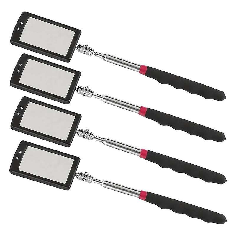 Inspectionmirror Telescoping with Light Mirrorpractical Addition to Car Repair,Inspection Tool for C