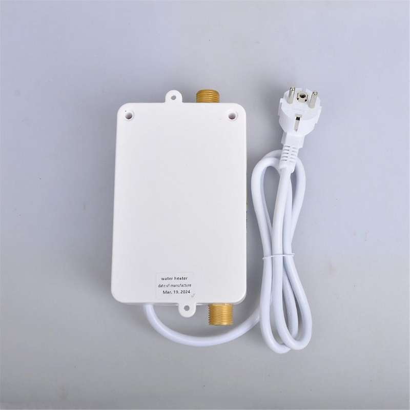 Instant Water Heater 3800W Mini Electric Tankles Hot Water Heater Digital Display for Bathroom Kitch