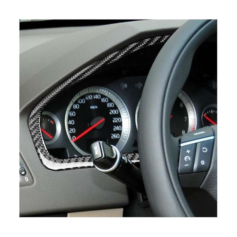 Instrument Meter Speedometer Frame Cover Trim Decorative Sticker Carbon Fiber for Xc90 2003-2014 Ac