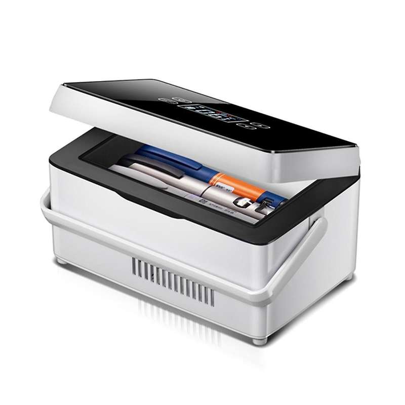 Insulin Cooler Case Usb Mini Refrigerator Portable Insulin Cooler Box Car Cool Box with Handle Medi