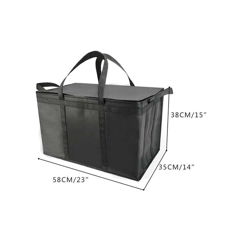 Insulated Food/pizza Delivery Bag Insulated Grocery Reusable Shopping Bags Insulated Cooler Bags