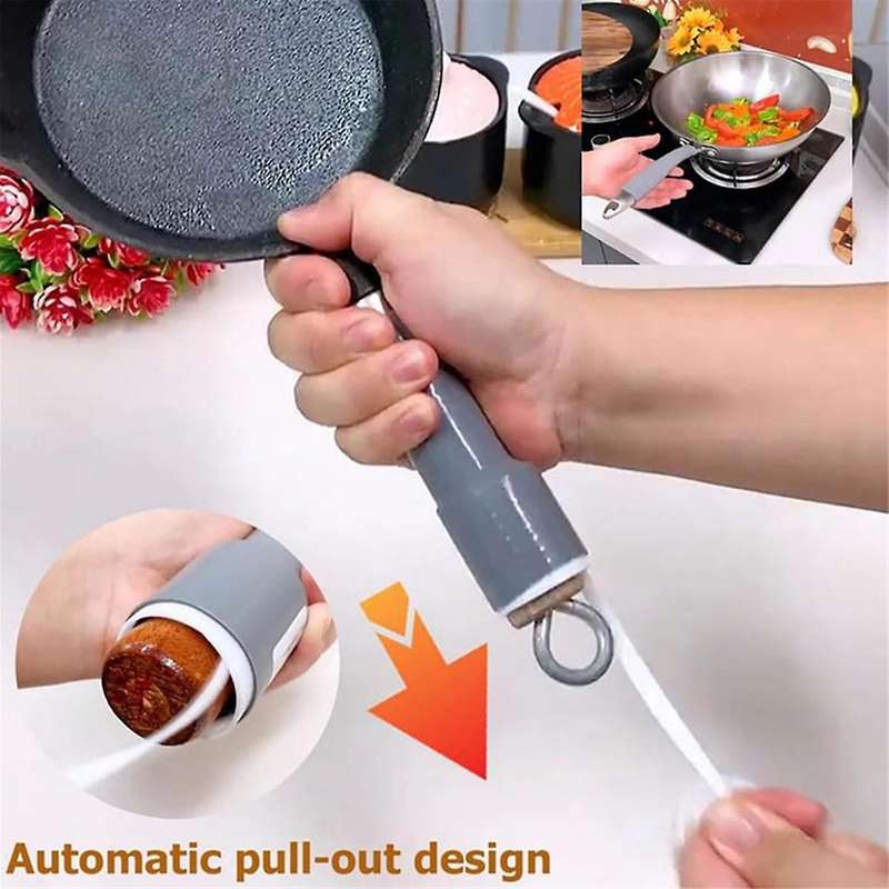 Insulated Silicone Cover for Pot Handle, Upgraded Silicone Hot Handle, Frying Pan Handle Set with A