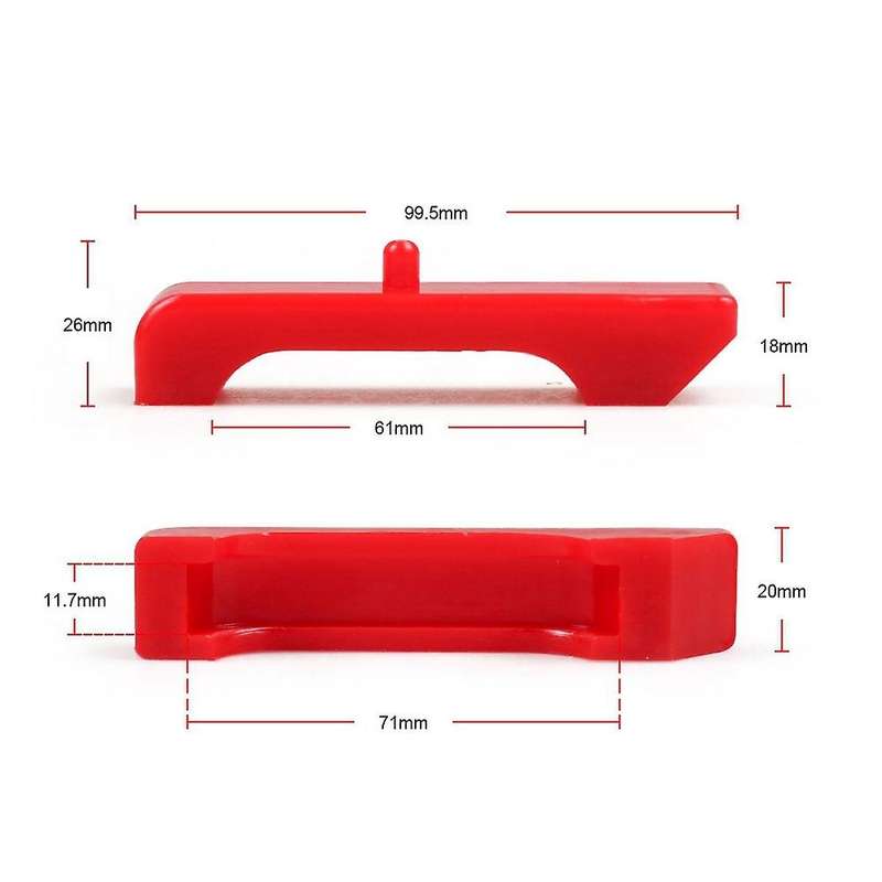 Insulation Pads 7-1711 Small Block Radiator Support Bushings C10 Caprice for 1973-87 / C & K Trucks