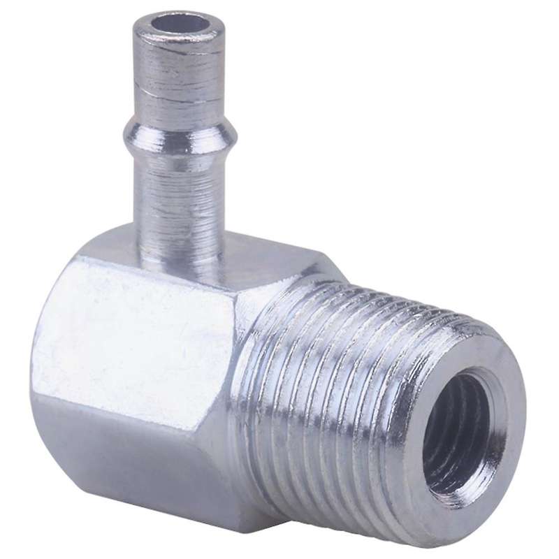 Intake Manifold Vacuum Fitting 90 Degree 3/8 NPT-1/4 Hose Nipple 4535Z New