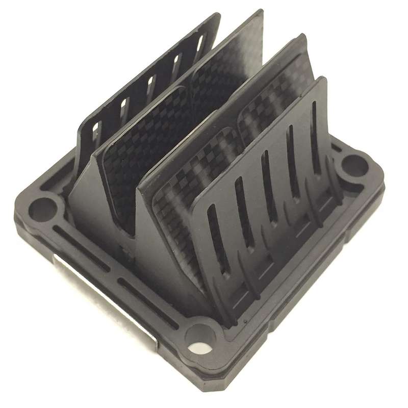 Intake Reed Valve Carbon Fiber Engine Parts for Y125Z RXZ135 RX135 V4144-1 ATV Motorcycle Racing