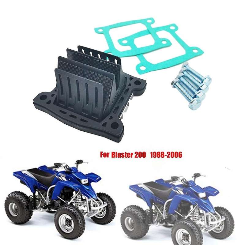 Intake Reed Valve Carbon Fiber for 200 YFS200 1988-1991 ATV Bike