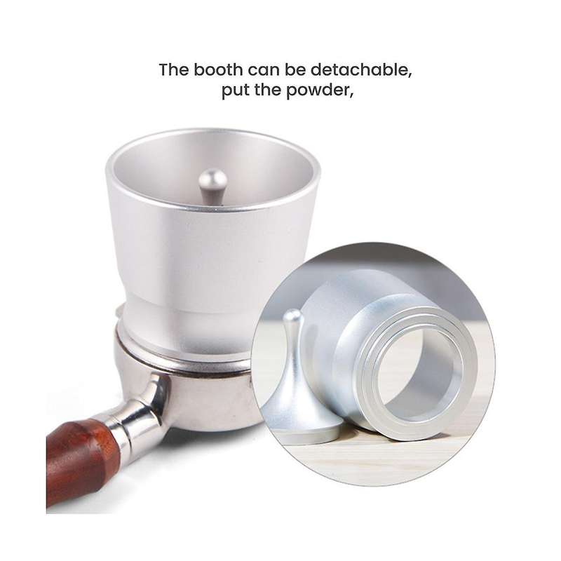 Intelligent Dosing Ring 58mm Espresso Barista Powder Picker for Ek43 Grinder Brewing Bowl Cup Coffe