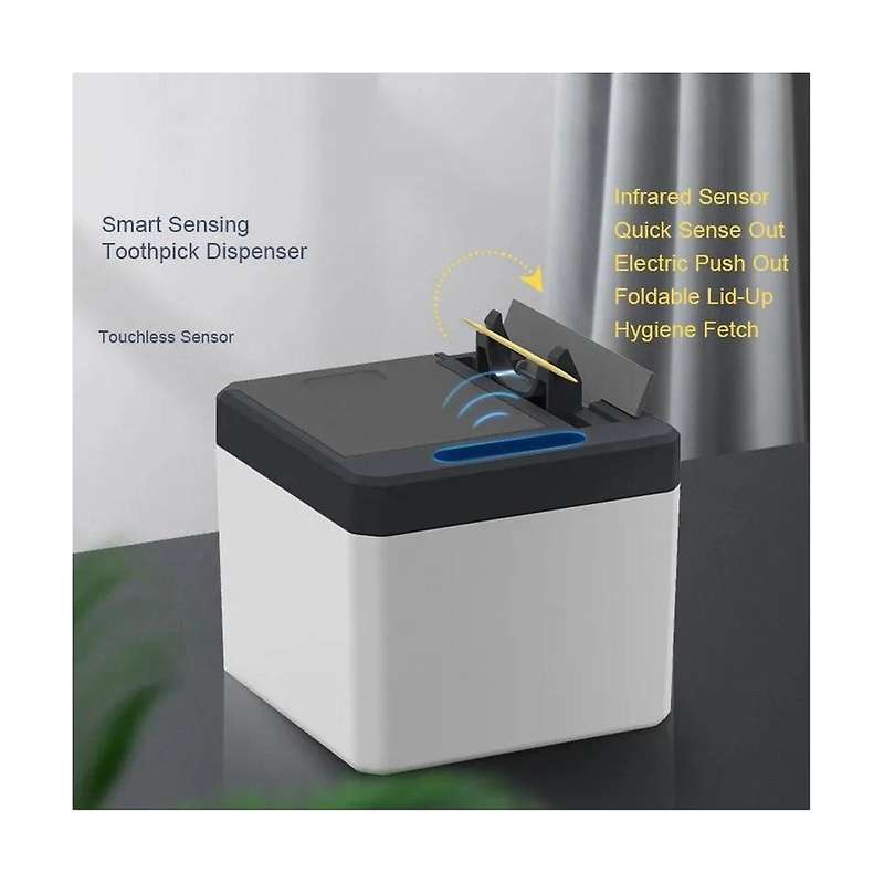 Intelligent Induction Toothpick Box Automatic Electric Toothpick Machine Automatical Pop Up Innovati