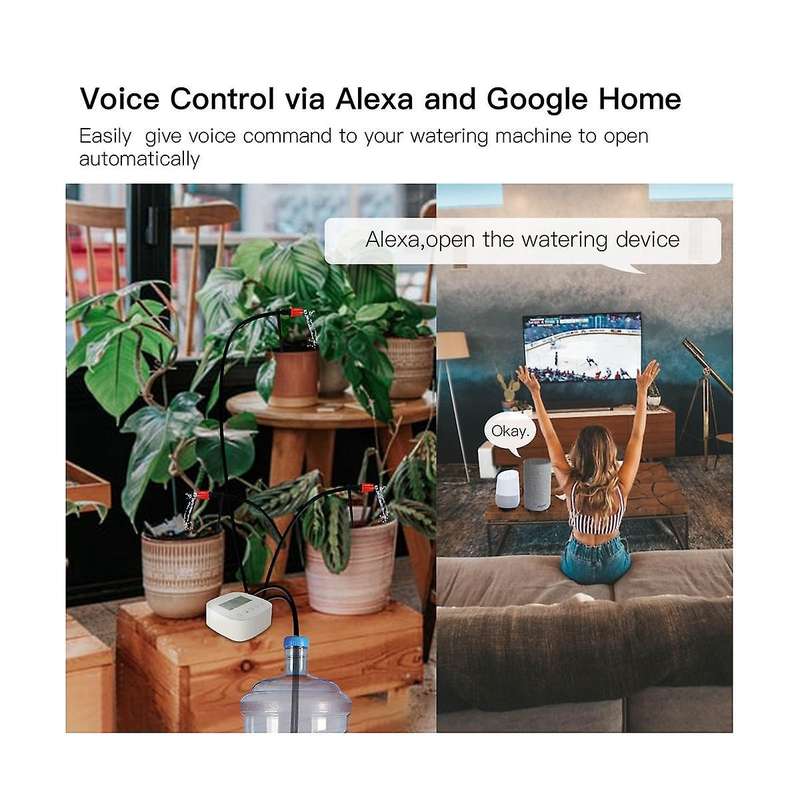 Intelligent Wifi Voice Manual Control Garden Automatic Watering Device Plant Drip Irrigation Water