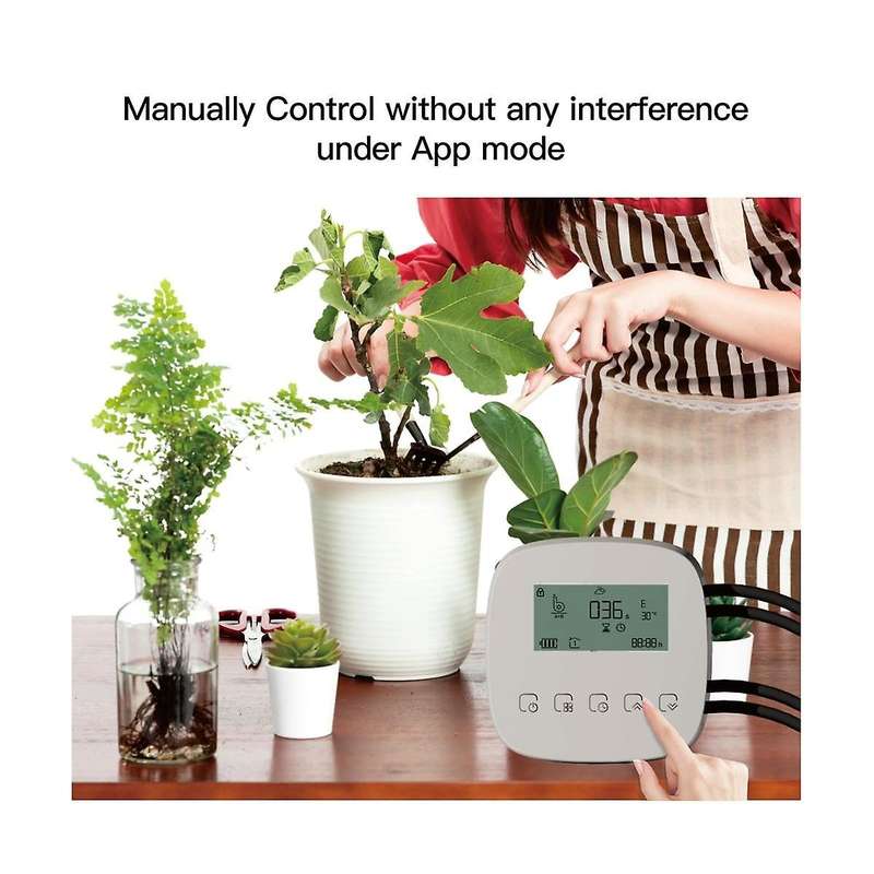 Intelligent Wifi Voice Manual Control Garden Automatic Watering Device Plant Drip Irrigation Water