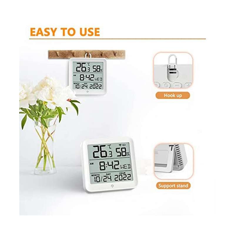 Intelligent Temperature and Humidity Clock Temperature and Humidity Sensor Temperature and Humidity