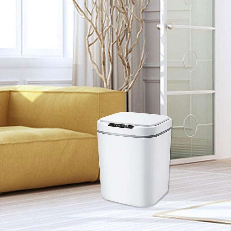 Intelligent Garbage Storage Box Durable Indoor Automatic Touchless Trash Can Blue 18L