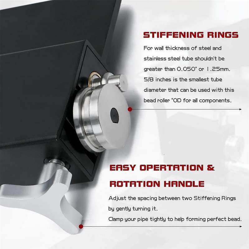 Intercooler Pipe Tool Pipe Crimping Tool Crimping Roller Air Inlet Clamp Universal