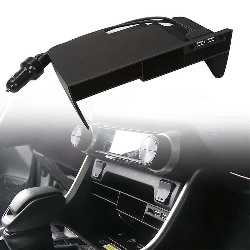 Interior Accessories Center Console Organizer for 2019-2021 Center Console Storage Box Tray with Dua