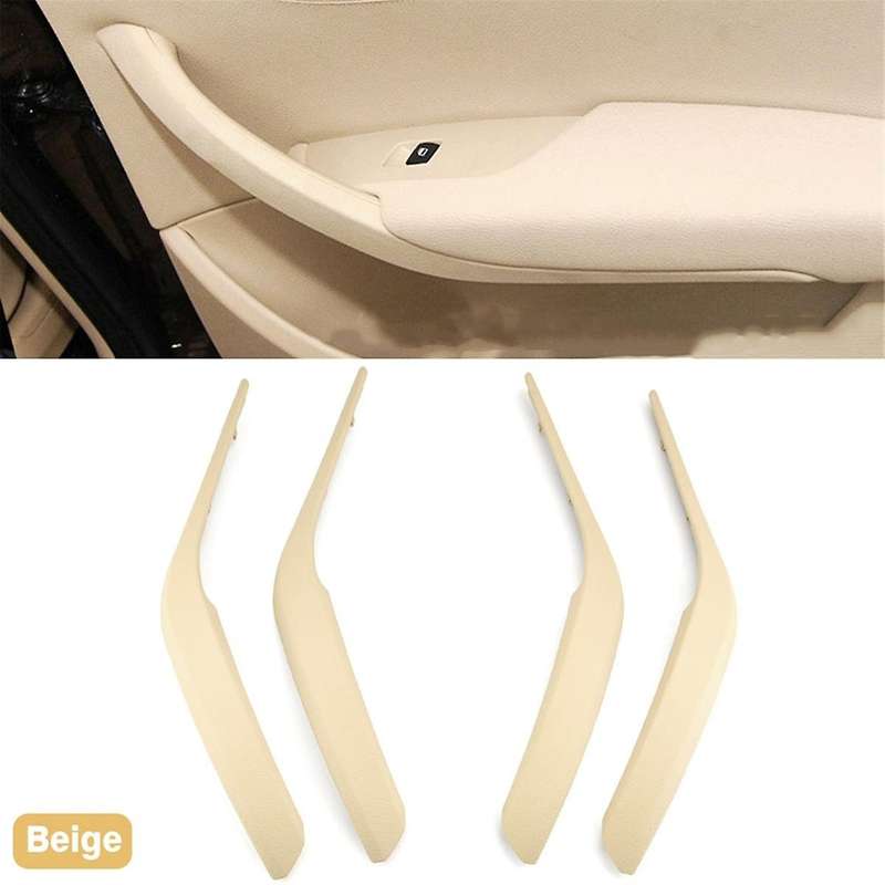 Interior Door Handle Cover Door Armrest Panel Trim Cover for X1 E84 2010-2016 51412991777,5141299177