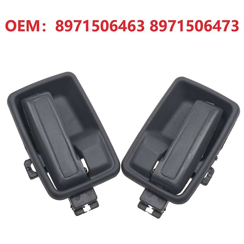 Interior Inner Door Handle Left Right Grey for KB PICKUP 1988-1995 8971506463 8971506473