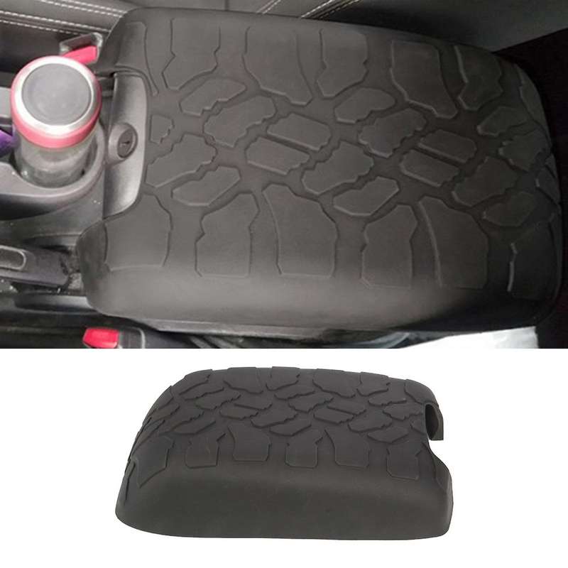 Interior for JK 2012-2017 Tire Tread ArmPad Center Console Cover Armrest Cushion
