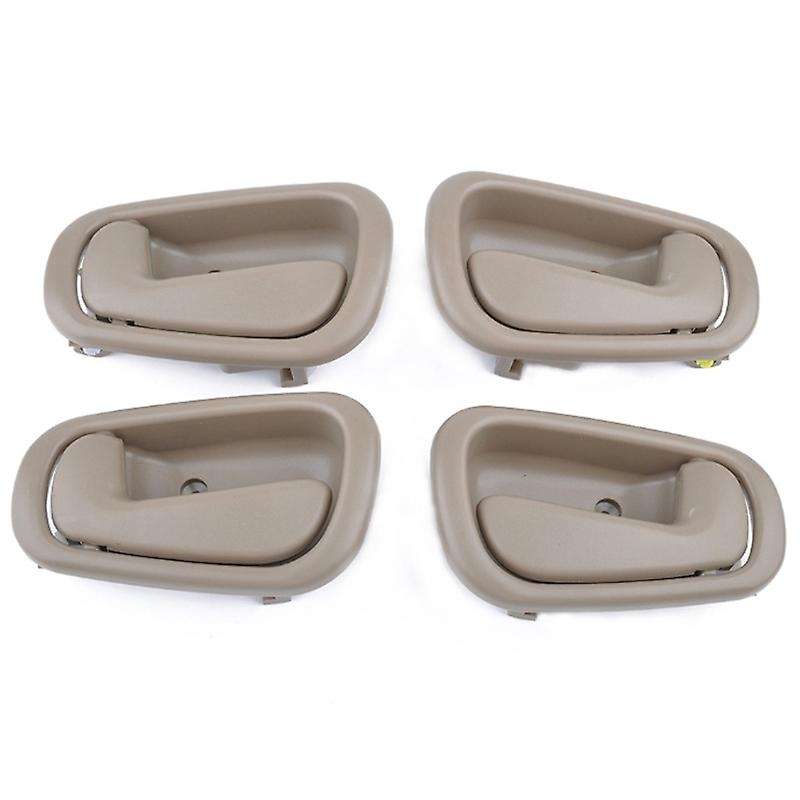Interior Manual Lock Door Handle 4 Piece for 98-02 and 69206-02050-E0 69205-02050-E0