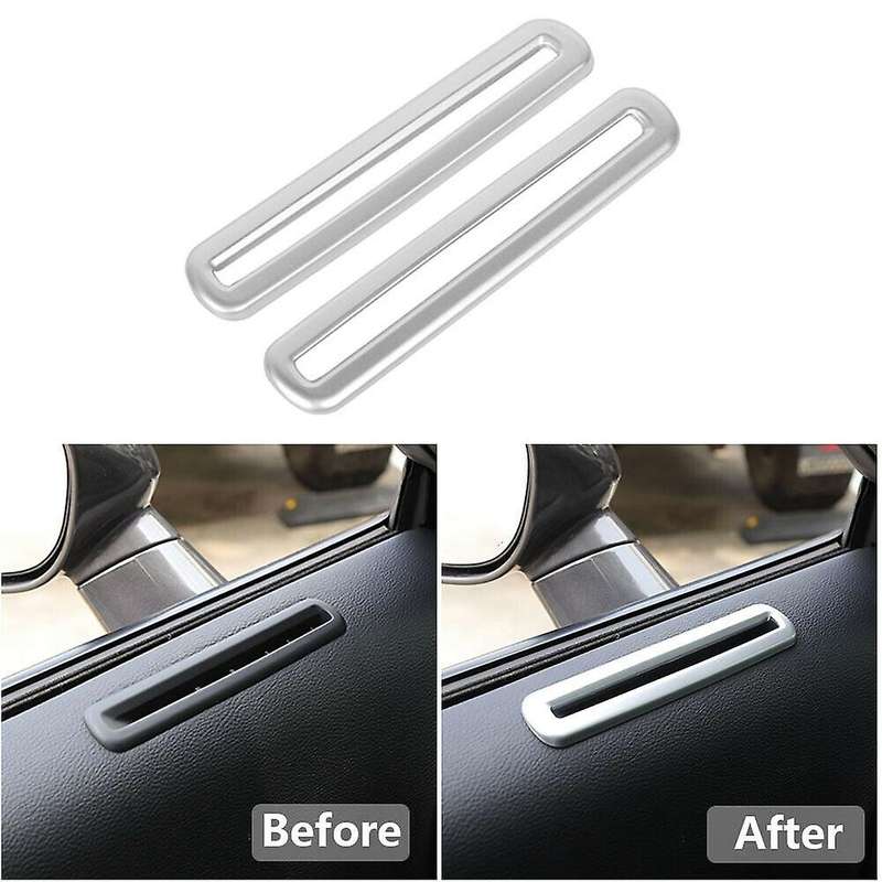 Interior Mouldings for 2015+ Side Door Air Vent Cover Tirm Air Outlet Decoration Sticker