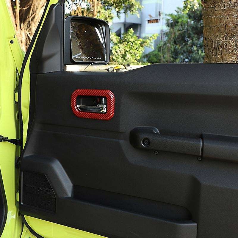 Interior Mouldings for Jimny JB74 Car Interior Door Handle Decoration Cover Accessories for Jimny 20