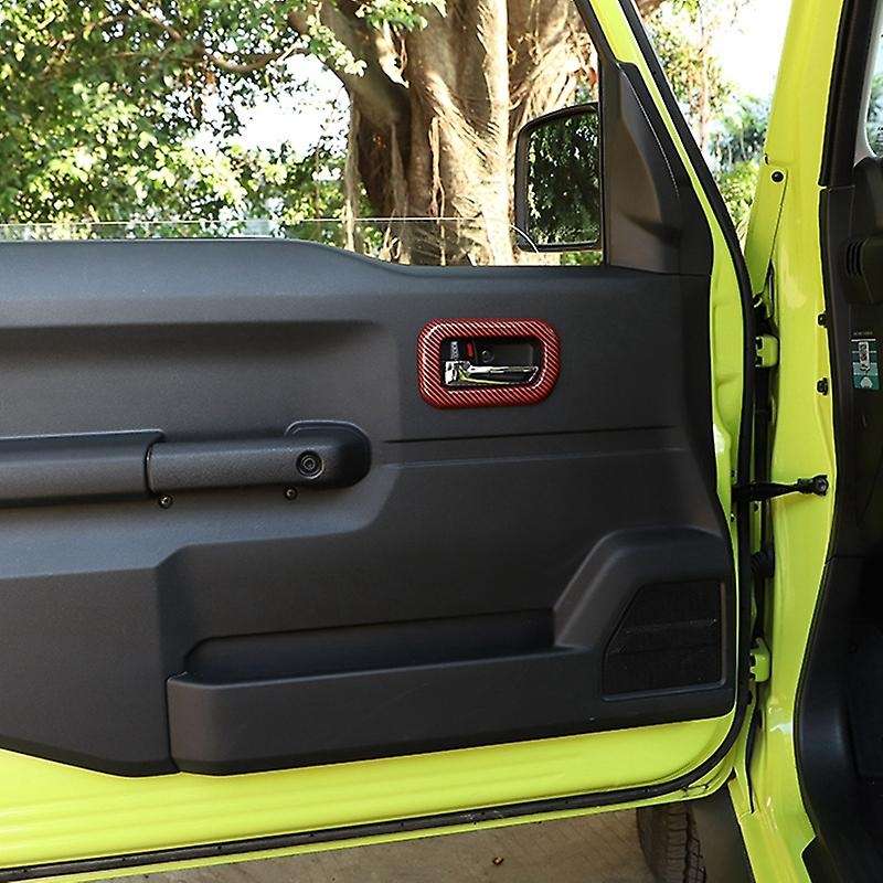 Interior Mouldings for Jimny JB74 Car Interior Door Handle Decoration Cover Accessories for Jimny 20