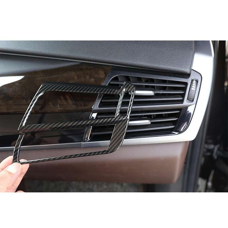 Interior Side Air Condition Air Vent Outlet Frame Cover Trim for - X5 X6 F15 F16 2014 - 2018
