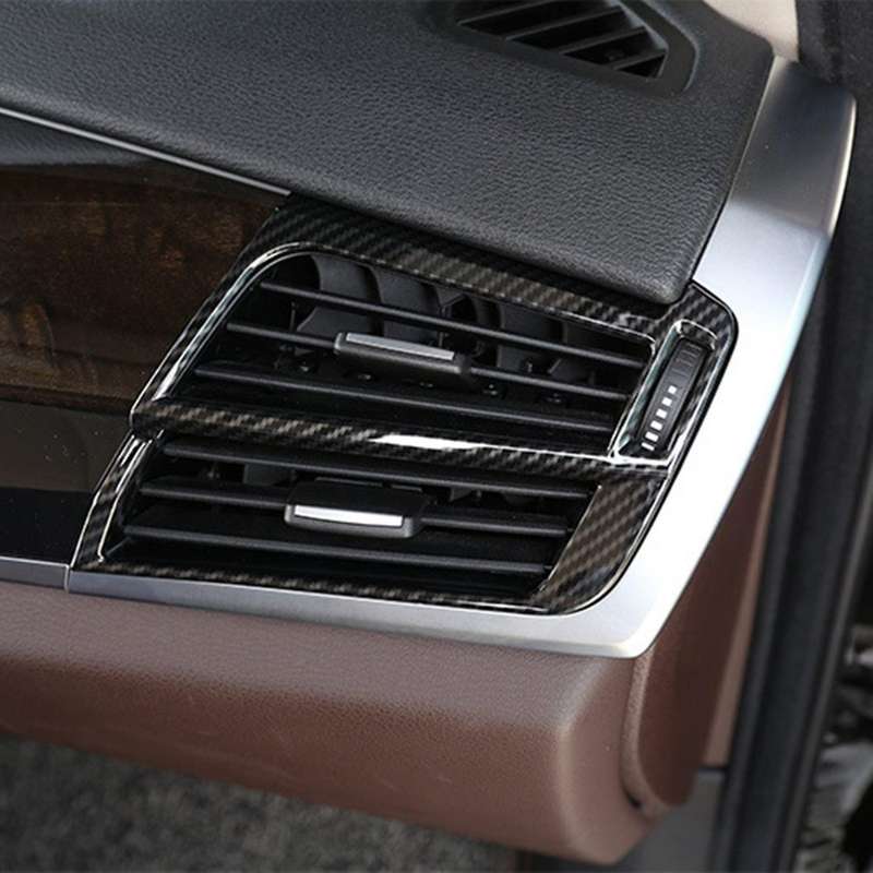 Interior Side Air Condition Air Vent Outlet Frame Cover Trim for - X5 X6 F15 F16 2014 - 2018