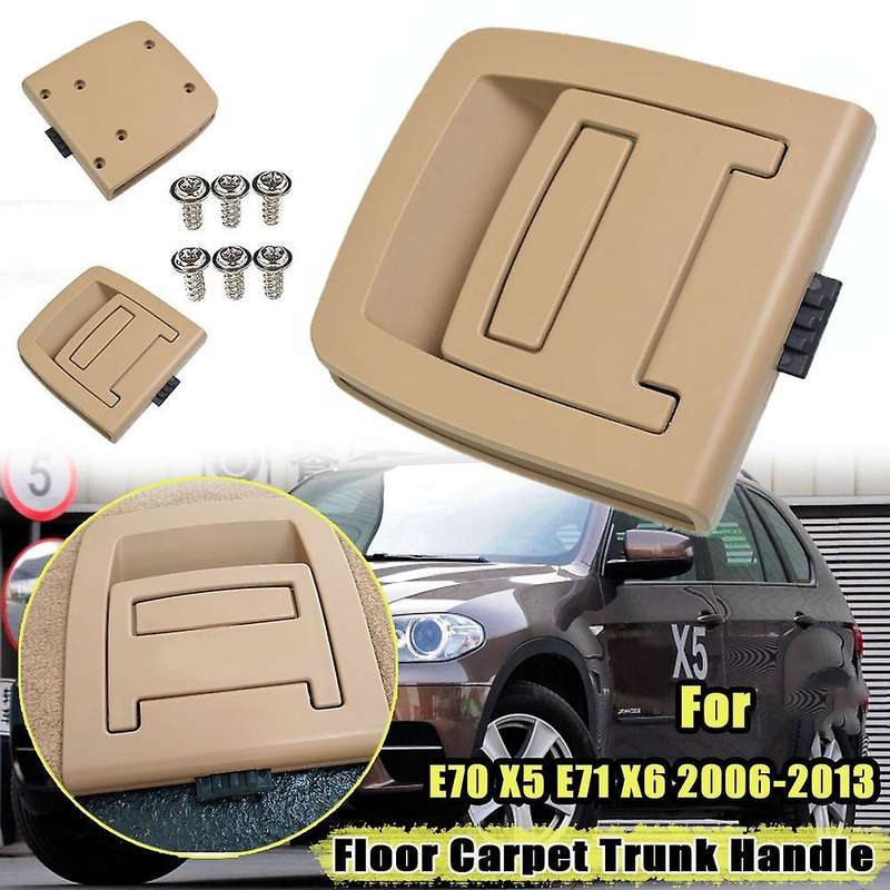 Interior Rear Trunk Mat Handle Trunk Floor Carpet Handle for X5 E70 X6 E71 51479120283