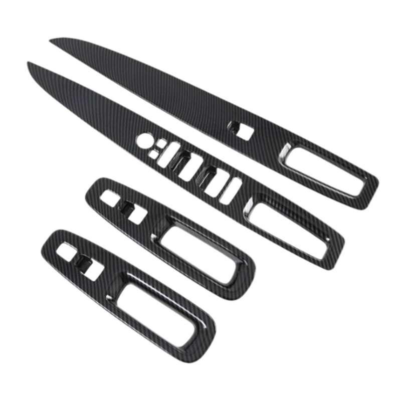 Interior Window Control Panel Armrest Cover Molding Door Lock Switch Trim Automobile for 2021 2022