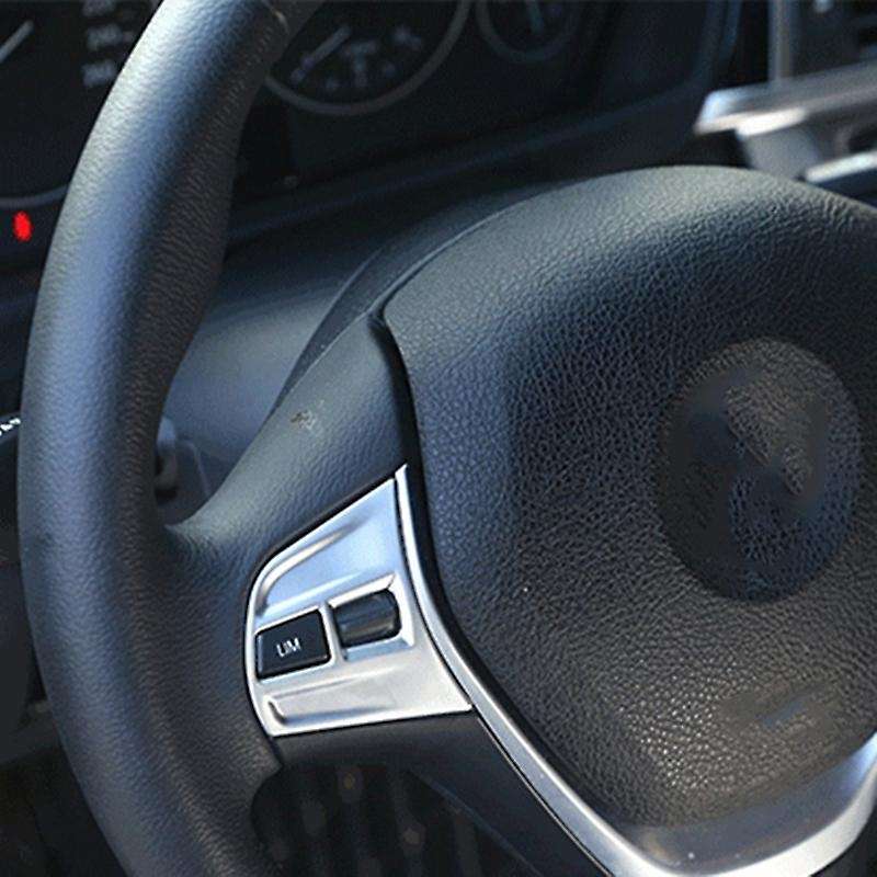 Interior Steering Wheel Button Decorative Frame Cover Trim for 3 Series / GT F30 F34 2013-2018