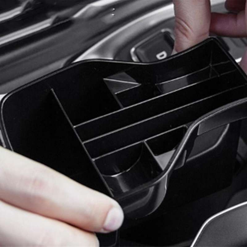 In-Vehicle Storage Box Central Control Cup Holder Storage Box Decorative Accessories for Accord 2018
