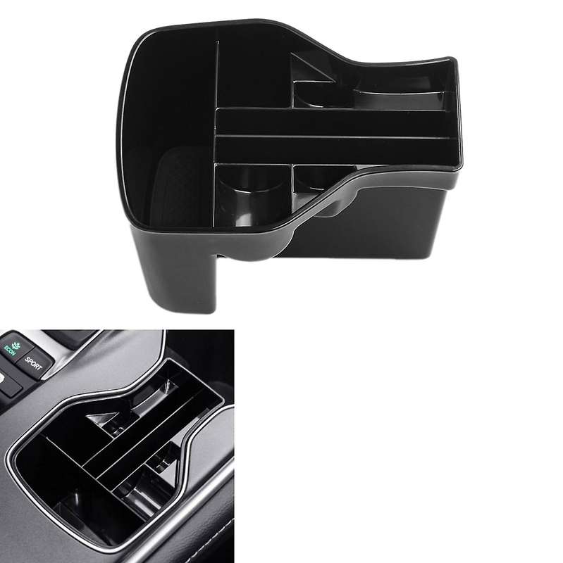 In-Vehicle Storage Box Central Control Cup Holder Storage Box Decorative Accessories for Accord 2018