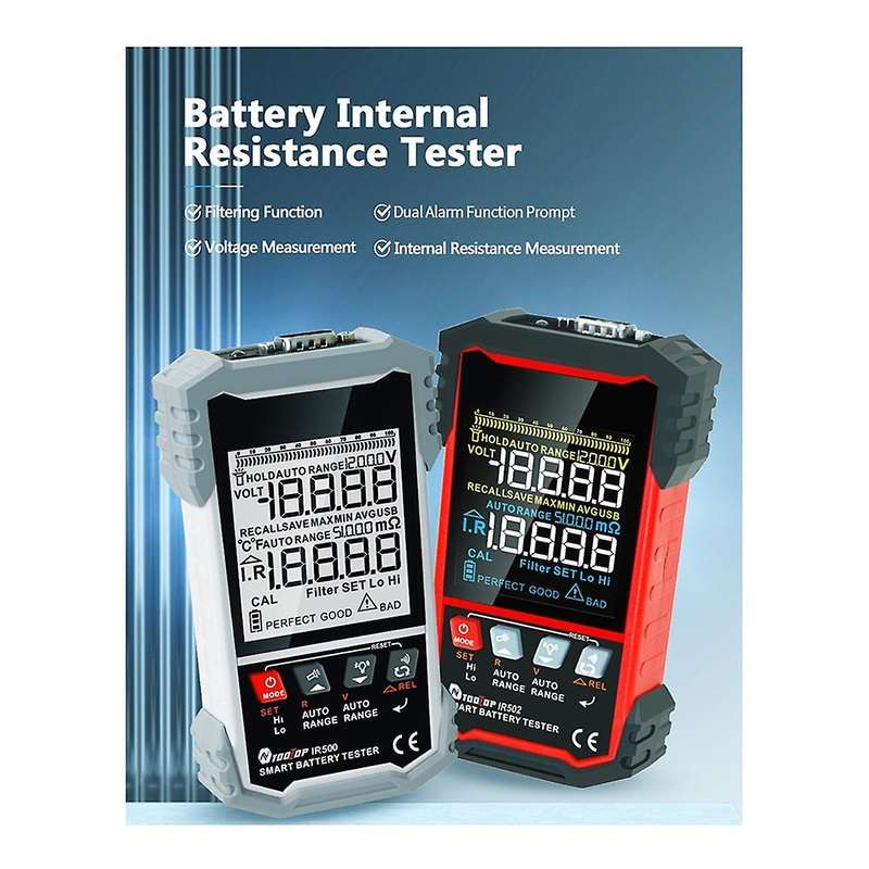 IR502 Battery Internal Resistance Tester 500 High Precision Calibratable for Electric Car Electromob
