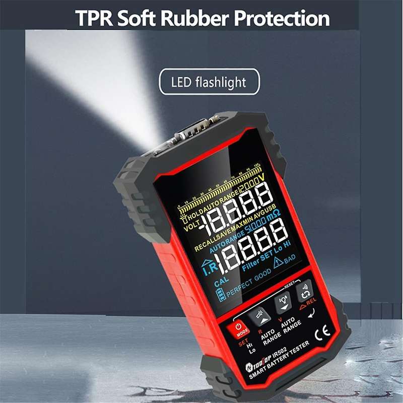 IR500 Battery Internal Resistance Tester 500 High Precision Calibratable for Electric Car Electromob
