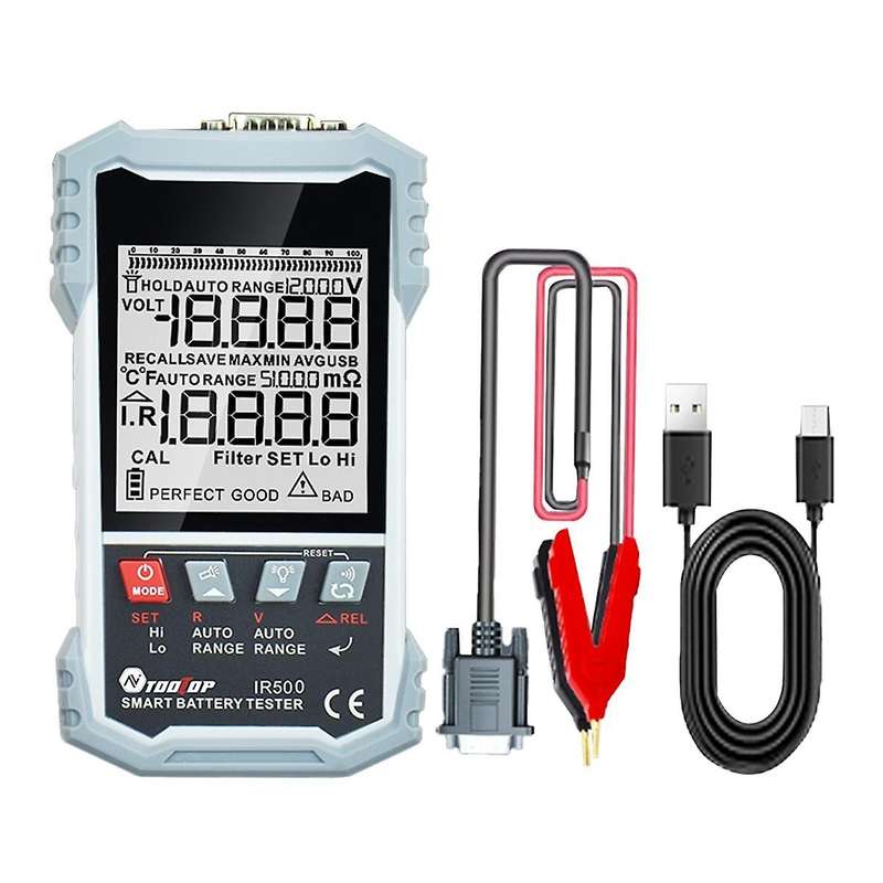 IR500 Battery Internal Resistance Tester 500 High Precision Calibratable for Electric Car Electromob