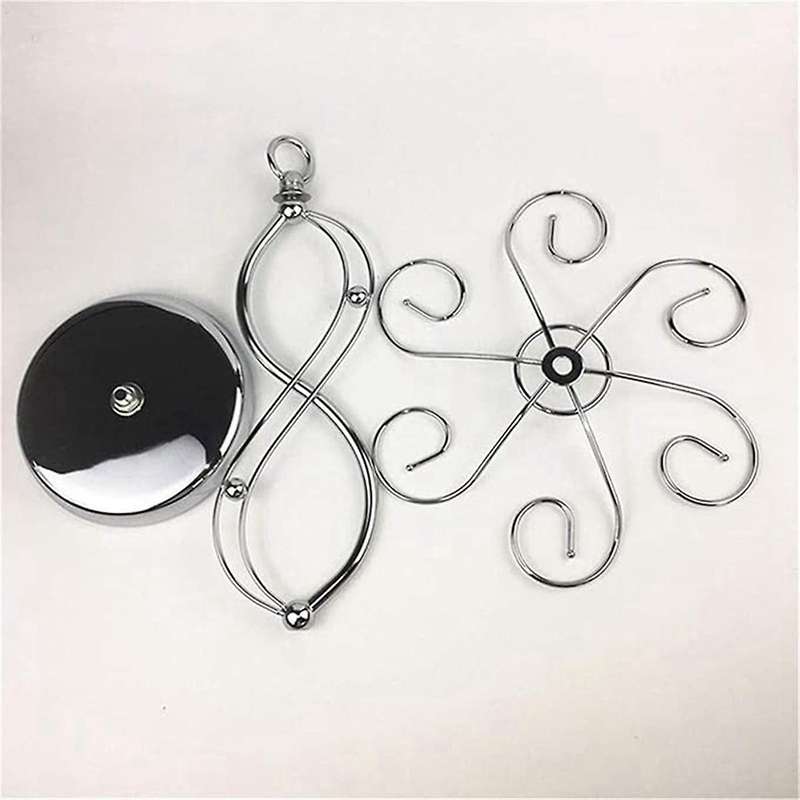 Iron Countertop Wine Glass Holder with Scrollwork Design, Freestanding Tabletop Stemware Storage Rac