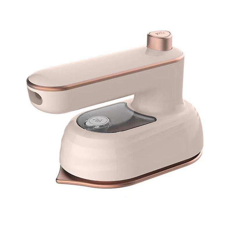 Iron for Clothes,travel Mini Iron 360rotatable Portable Handheld Iron Traveling Pink Uk Plug