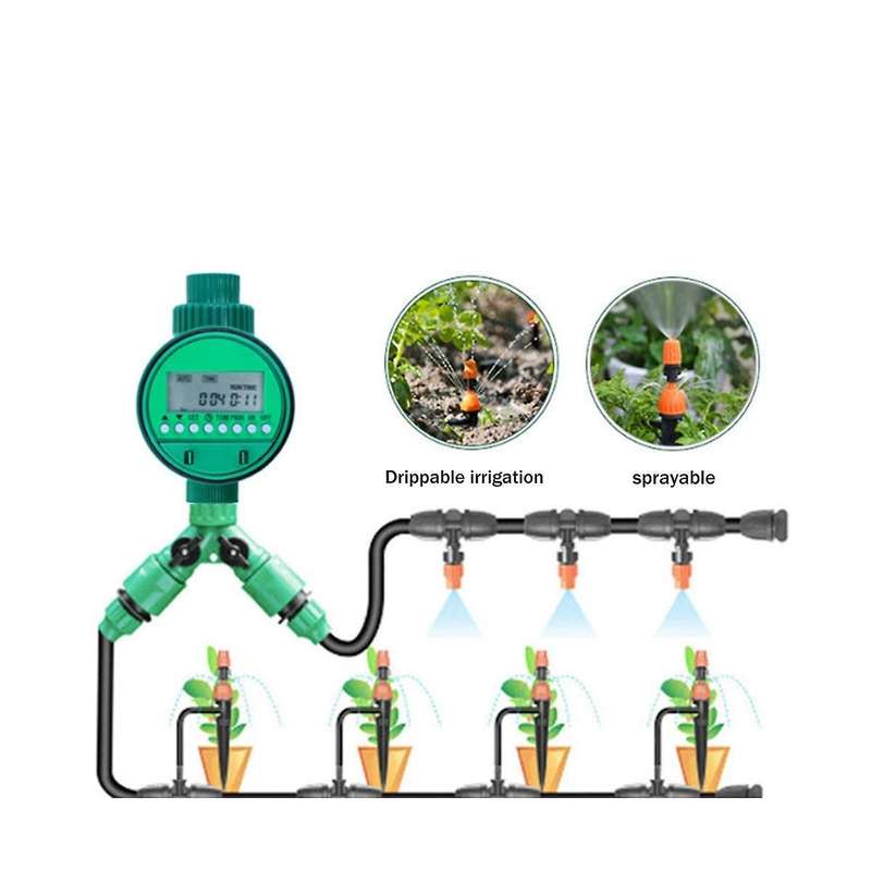 Irrigation Timer -automatic Electronic Lcd Display Home Water Timer Garden Plant Watering Irrigatio