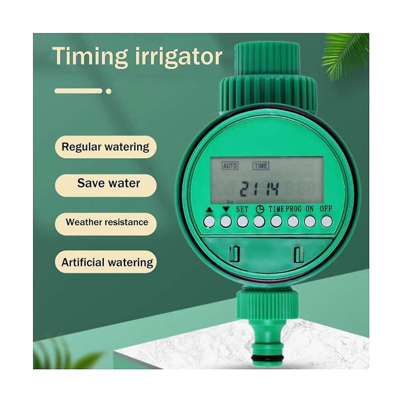 Irrigation Timer -automatic Electronic Lcd Display Home Water Timer Garden Plant Watering Irrigatio