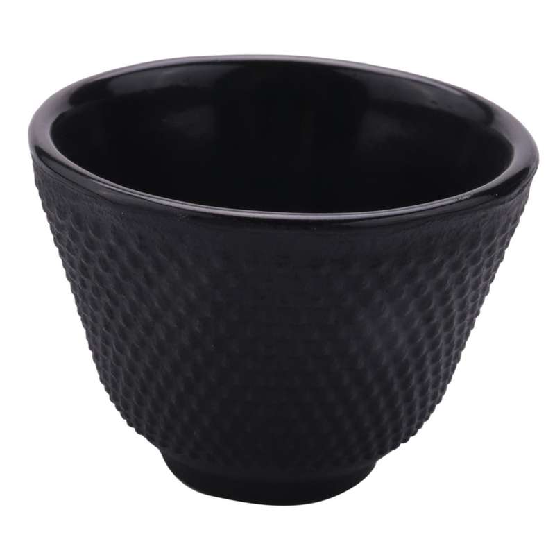 Iron Tea Cups Drinkware Handmade Kung Coffee Tools Health Care Polka Dot Iron Cup Iron Pot Retro C