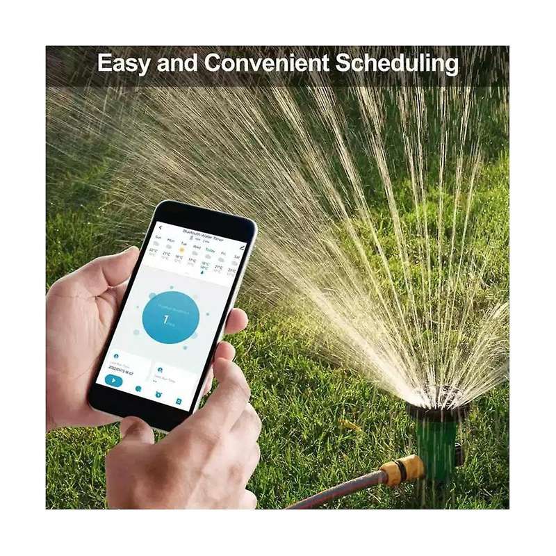 Irrigation Timer Tuya Smart Phone Ip55 Waterproof Blue Tooth Automatic Water Timer Equipment Smart