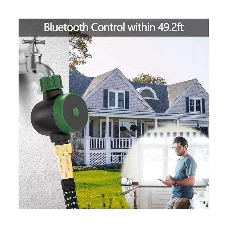 Irrigation Timer Tuya Smart Phone Ip55 Waterproof Blue Tooth Automatic Water Timer Equipment Smart