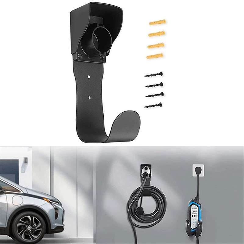 J1772 Ev Charger Holder Hook Sae J1772 Ev Charger Holder Wall Mount for J1772 Ev Charger Models Cha