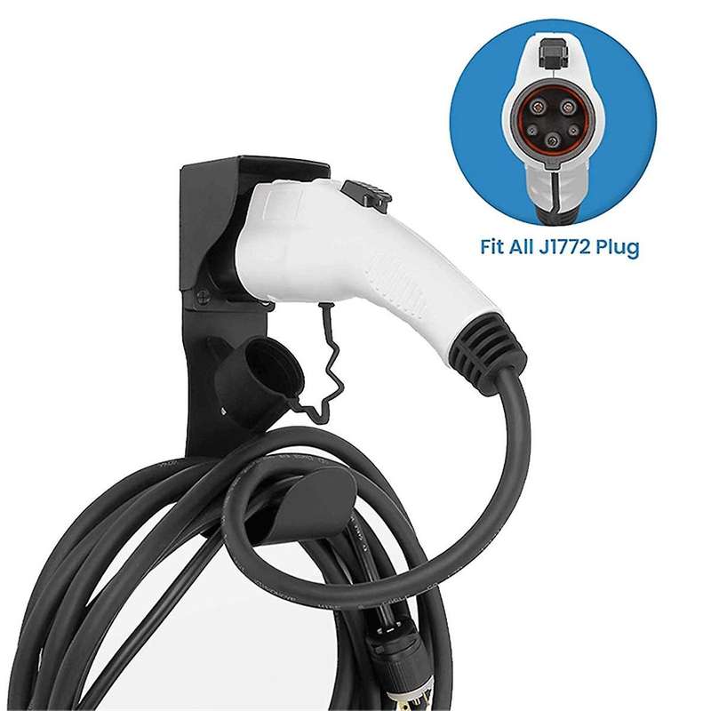 J1772 Ev Charger Holder Hook Sae J1772 Ev Charger Holder Wall Mount for J1772 Ev Charger Models Char