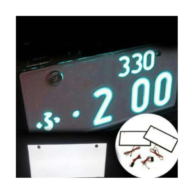 Japan Light Type Led License Plate Led License Plate Light License Plate Luminous Plate Frame