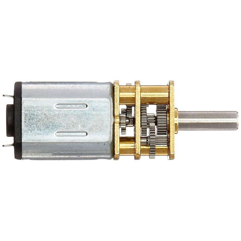 JA12-N20 Model DC 12V 100RPM Torque Gearbox mini Motor Silver+Gold