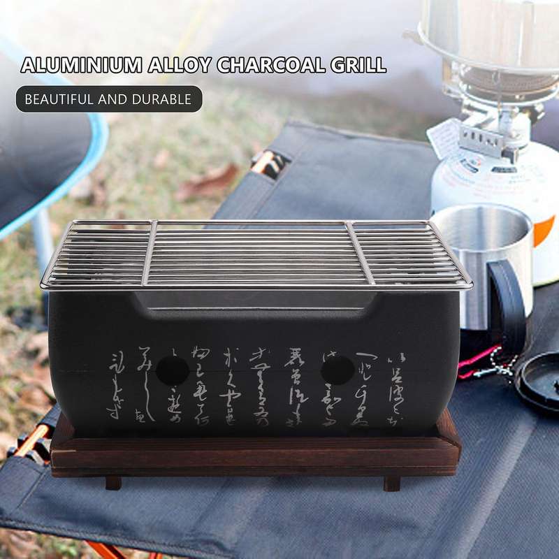 Japanese Korean Bbq Grill Oven Aluminium Alloy Charcoal Grill Portable Party Accessories Household B