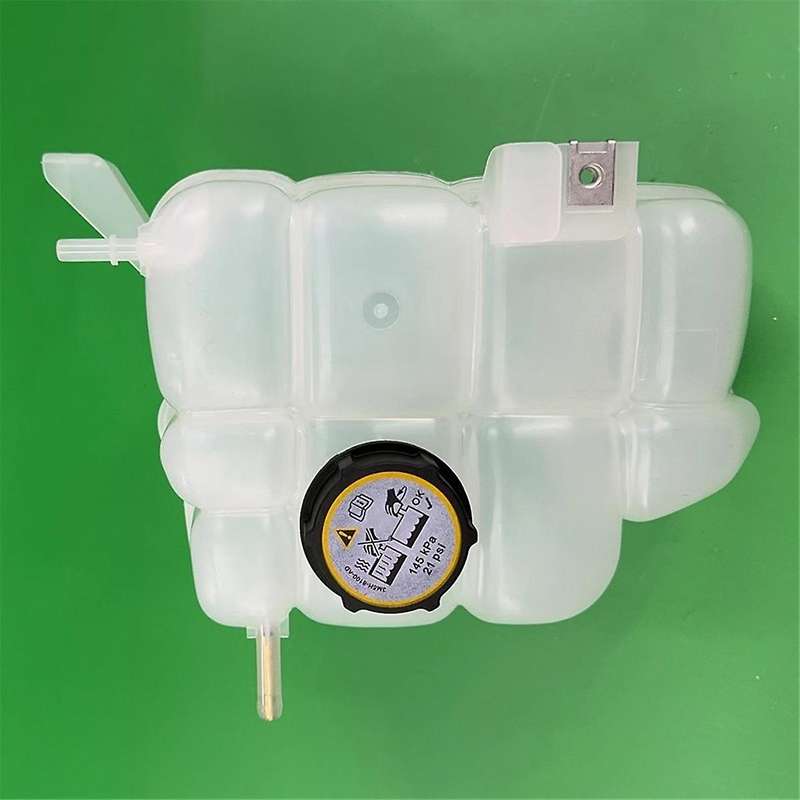 JB3G-8K218-AA Car Radiator Coolant Expansion Tank with Cap Iron Clamp Copper Pipe for 2011-2023 JB3G