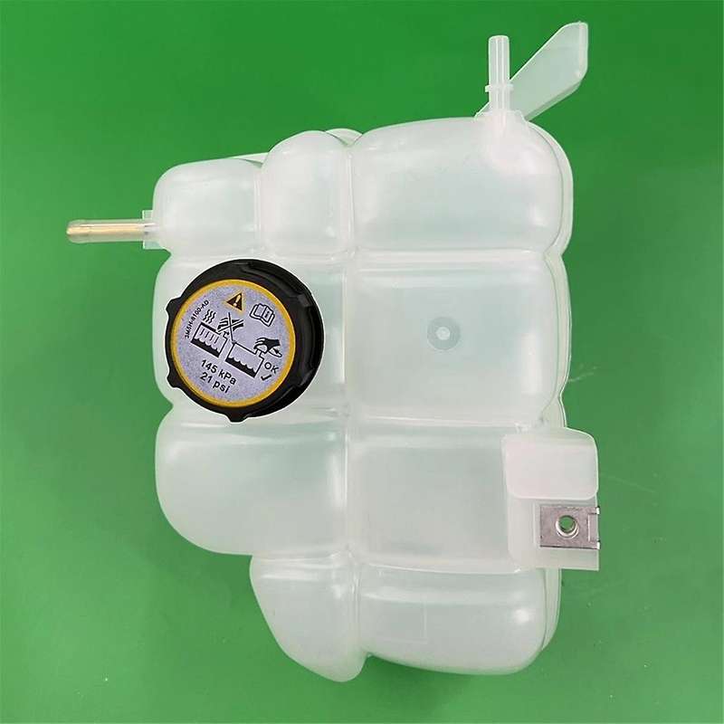 JB3G-8K218-AA Car Radiator Coolant Expansion Tank with Cap Iron Clamp Copper Pipe for 2011-2023 JB3G