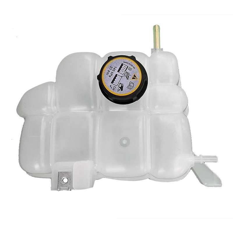 JB3G-8K218-AA Car Radiator Coolant Expansion Tank with Cap Iron Clamp Copper Pipe for 2011-2023 JB3G